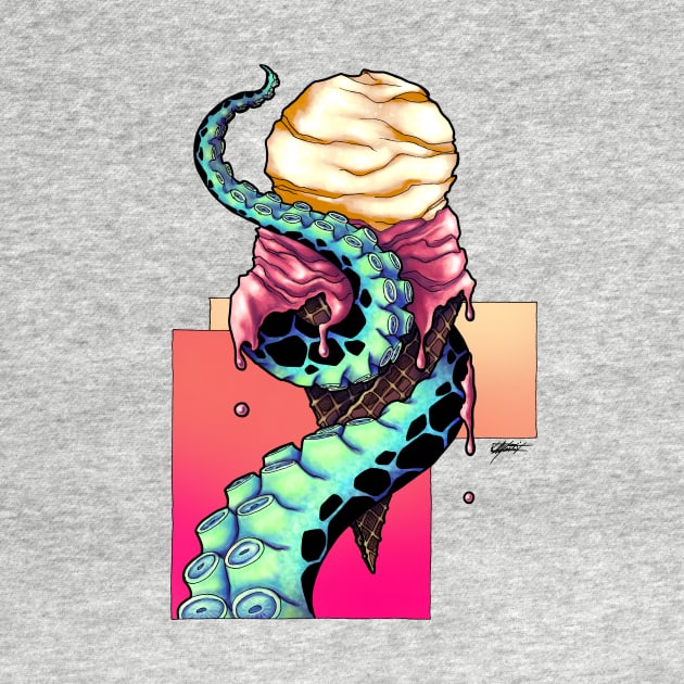 Tentacle Ice Cream by Indi Martin